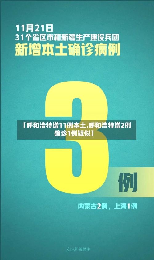 【呼和浩特增11例本土,呼和浩特增2例确诊1例疑似】