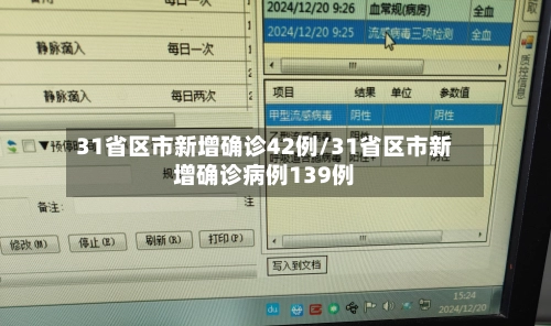 31省区市新增确诊42例/31省区市新增确诊病例139例