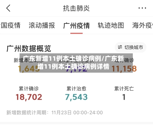 广东新增11例本土确诊病例/广东新增11例本土确诊病例详情-第2张图片