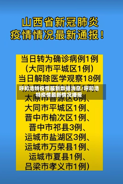 呼和浩特疫情最新数据消息/呼和浩特疫情最新情况播报
