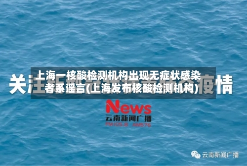 上海一核酸检测机构出现无症状感染者系谣言(上海发布核酸检测机构)