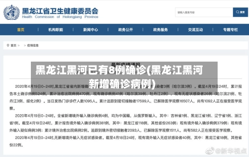 黑龙江黑河已有8例确诊(黑龙江黑河新增确诊病例)-第2张图片