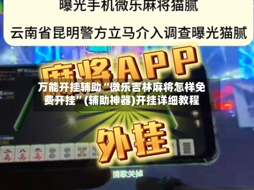 万能开挂辅助“微乐吉林麻将怎样免费开挂”(辅助神器)开挂详细教程-第2张图片