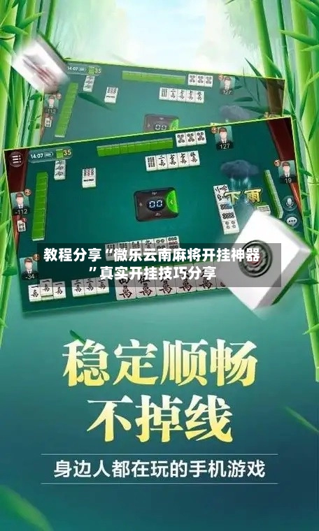 教程分享“微乐云南麻将开挂神器	”真实开挂技巧分享-第3张图片