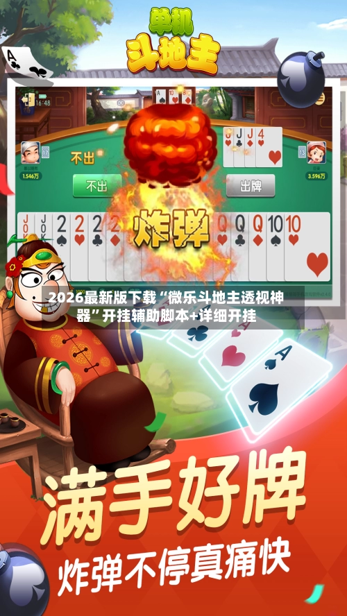 2026最新版下载“微乐斗地主透视神器”开挂辅助脚本+详细开挂-第2张图片