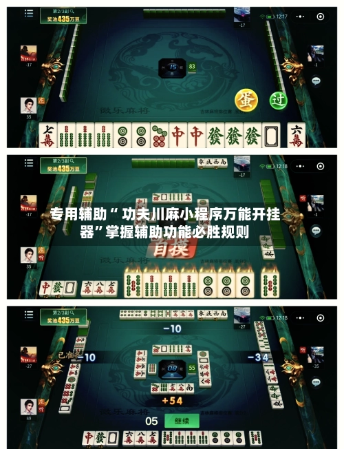 专用辅助“ 功夫川麻小程序万能开挂器”掌握辅助功能必胜规则-第3张图片