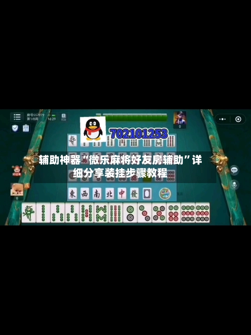 辅助神器“微乐麻将好友房辅助”详细分享装挂步骤教程-第2张图片