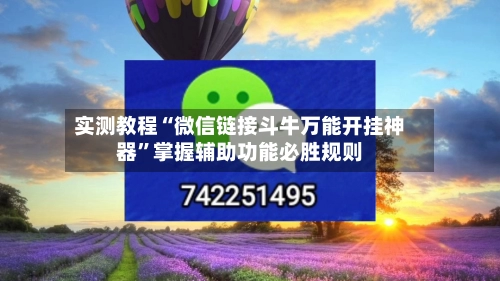 实测教程“微信链接斗牛万能开挂神器	”掌握辅助功能必胜规则-第2张图片