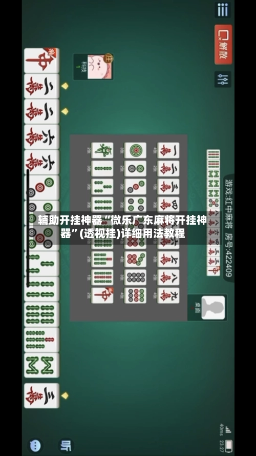 辅助开挂神器“微乐广东麻将开挂神器”(透视挂)详细用法教程