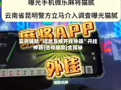实测辅助“琼戏互娱开挂神器”开挂神器{透视辅助}全揭秘-第3张图片