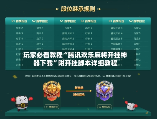 玩家必看教程“腾讯欢乐麻将开挂神器下载	”附开挂脚本详细教程-第2张图片
