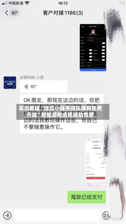 实测教程“微信小程序微乐麻将免费开挂”智能游戏透视辅助专家-第3张图片
