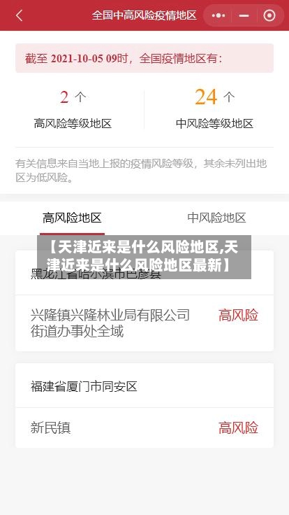 【天津近来是什么风险地区,天津近来是什么风险地区最新】-第2张图片