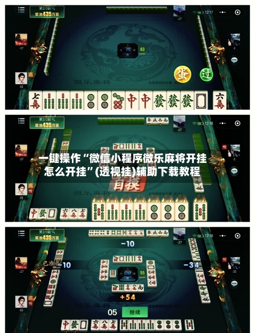 一键操作“微信小程序微乐麻将开挂怎么开挂”(透视挂)辅助下载教程-第3张图片