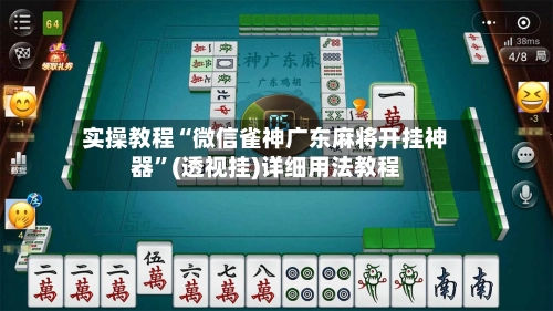 实操教程“微信雀神广东麻将开挂神器	”(透视挂)详细用法教程-第2张图片