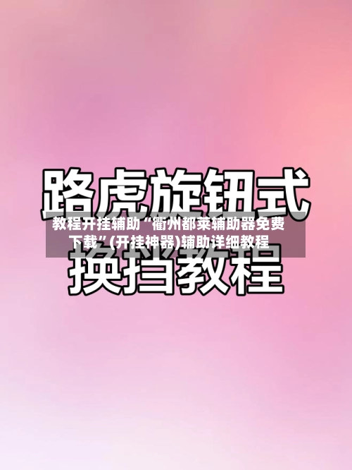 教程开挂辅助“衢州都莱辅助器免费下载	”(开挂神器)辅助详细教程-第2张图片
