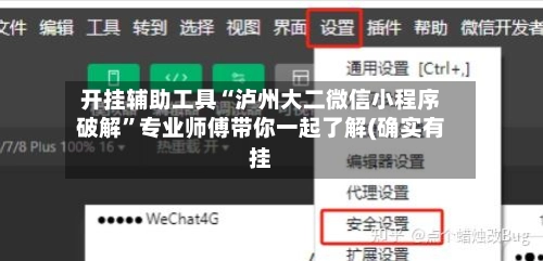 开挂辅助工具“泸州大二微信小程序破解	”专业师傅带你一起了解(确实有挂-第2张图片