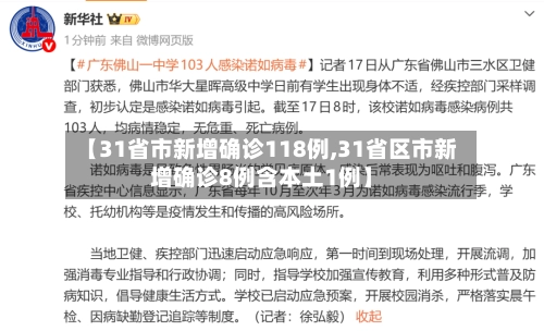【31省市新增确诊118例,31省区市新增确诊8例含本土1例】-第3张图片