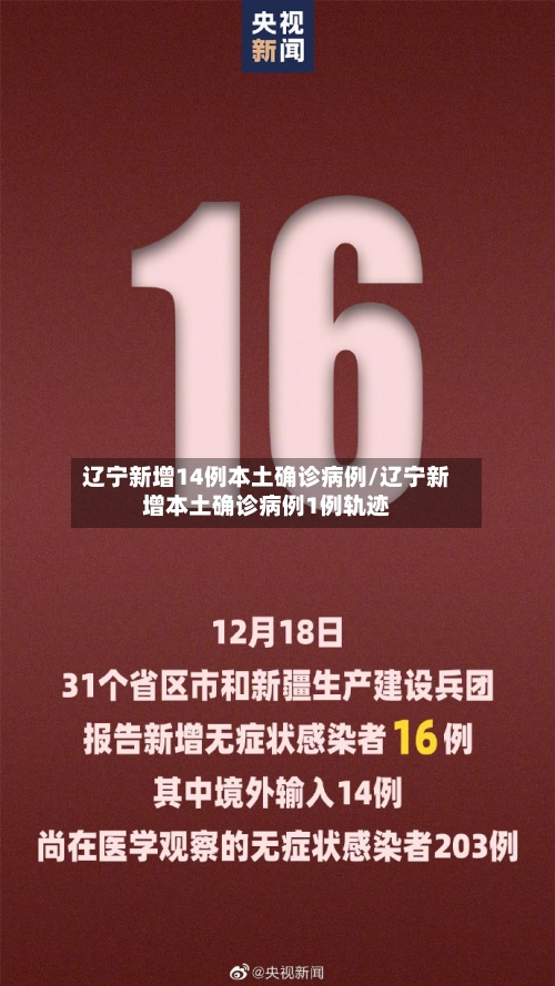 辽宁新增14例本土确诊病例/辽宁新增本土确诊病例1例轨迹-第2张图片