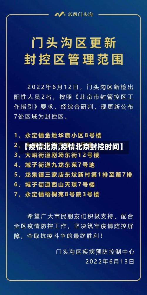 【疫情北京,疫情北京封控时间】