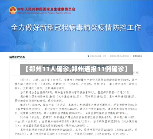 【郑州11人确诊,郑州通报11例确诊】