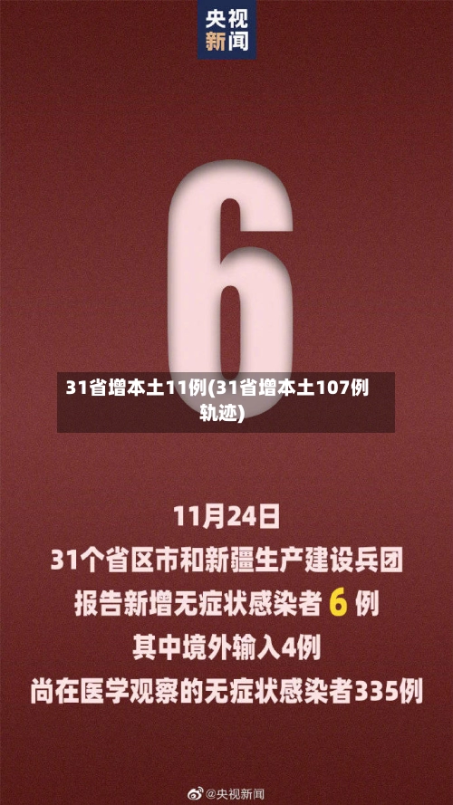 31省增本土11例(31省增本土107例轨迹)-第2张图片