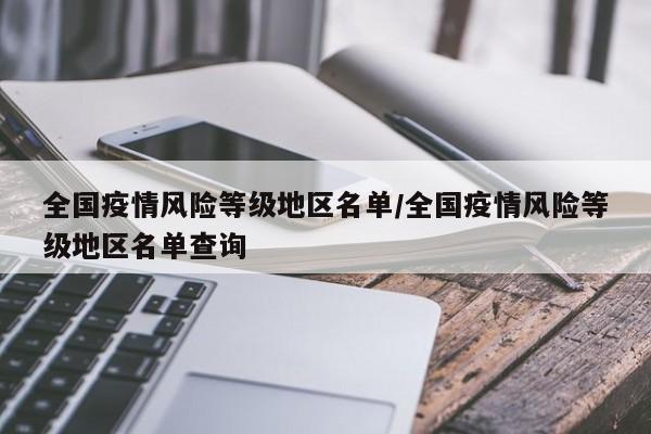 全国疫情风险等级地区名单/全国疫情风险等级地区名单查询