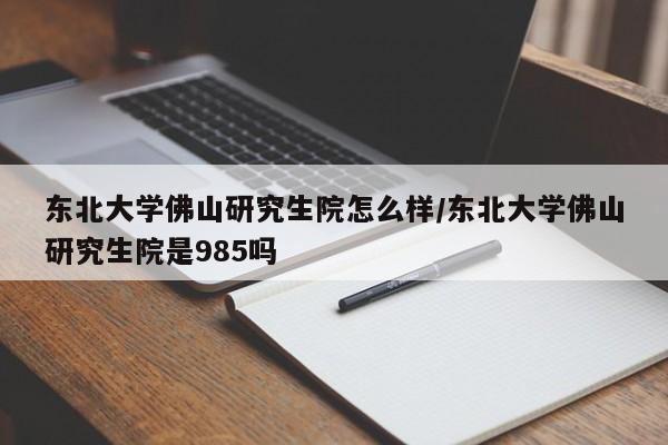 东北大学佛山研究生院怎么样/东北大学佛山研究生院是985吗