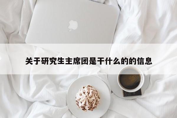 关于研究生主席团是干什么的的信息